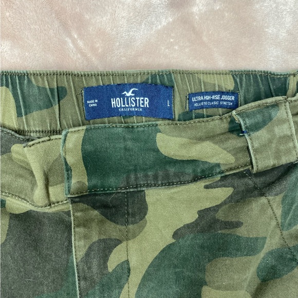 Hollister Jeans Camo High Rise Hollister Joggercargo Pants Poshmark